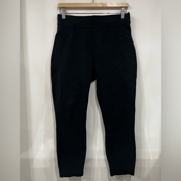 Spanx The Perfect Pant Ankle Back Seam Skinny Classic Black Size M - Picture 7 of 16